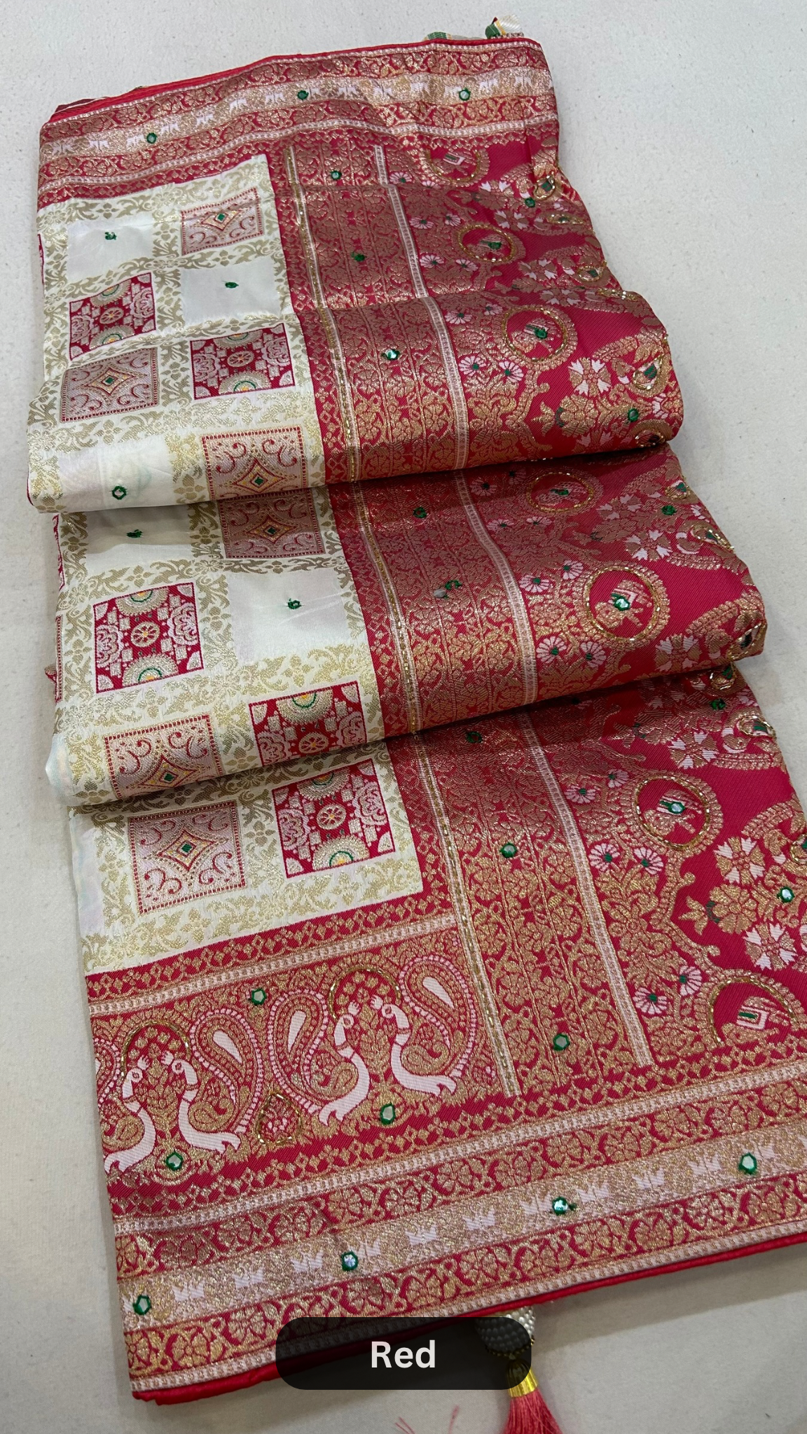 Soft Silk Handwork Saree
