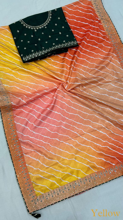 Marwadi Lehariya Sarees