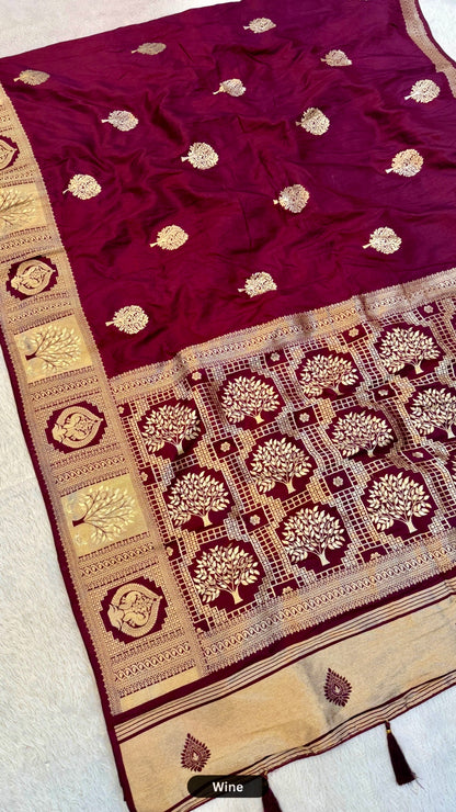 Kalpvriksh - Soft Banarasee Saree