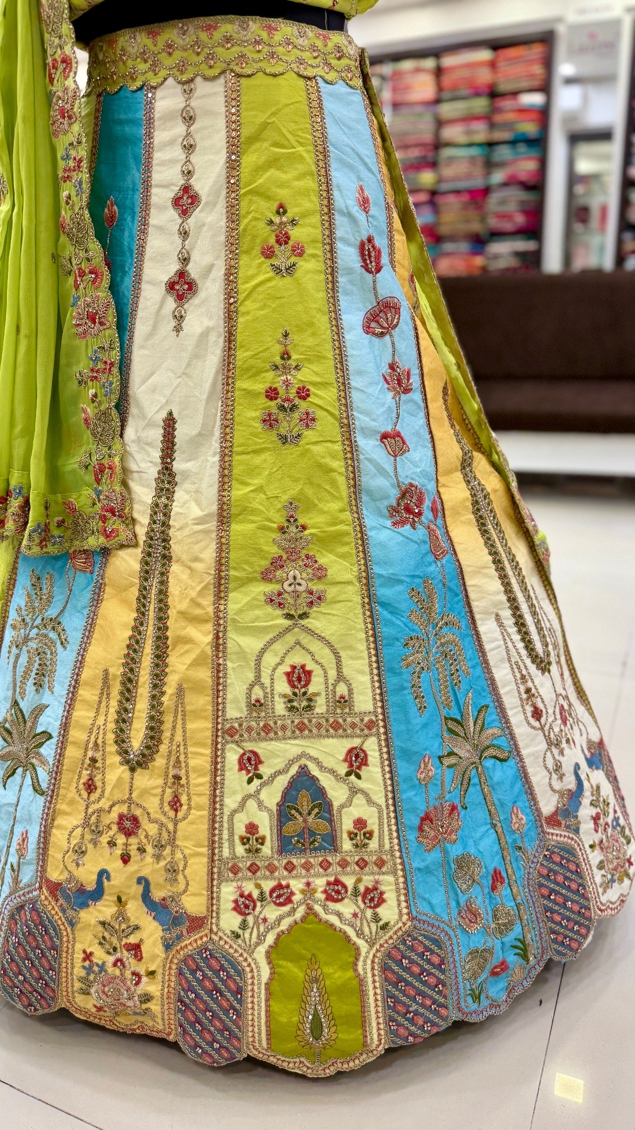 Maharani's Treasure, Patchwork Lehanga Choli