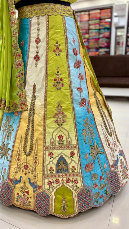 Maharani's Treasure, Patchwork Lehanga Choli