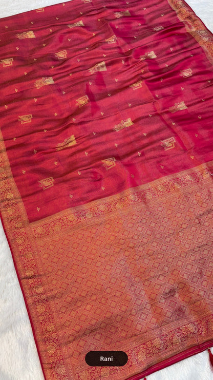 Premium Soft Silk Katan Saree (Exclusive Collection)