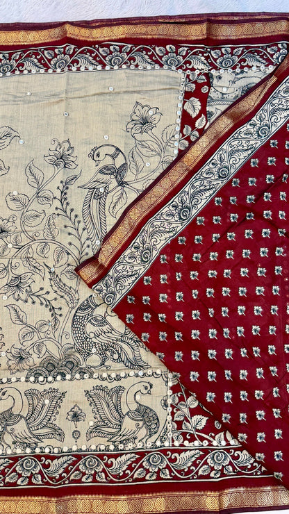 Pure Mul Cotten Mirror Saree Vol.2