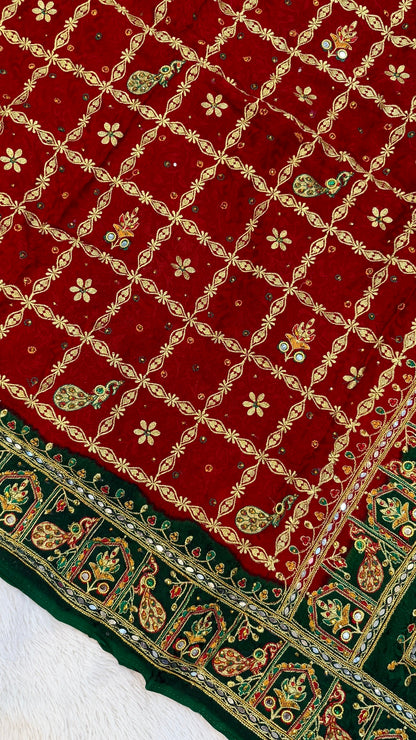 Kutchi Gharchola Saree (Mayura 🦚)