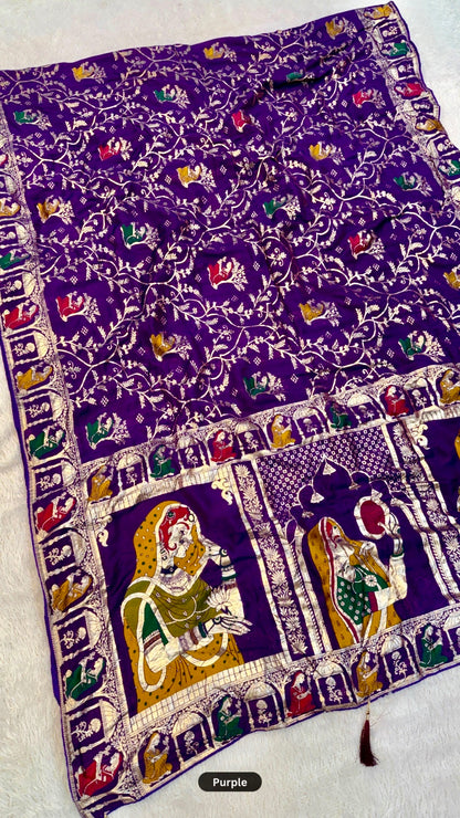 Maharani Mehfil : A Palace Woven into Six Yards.