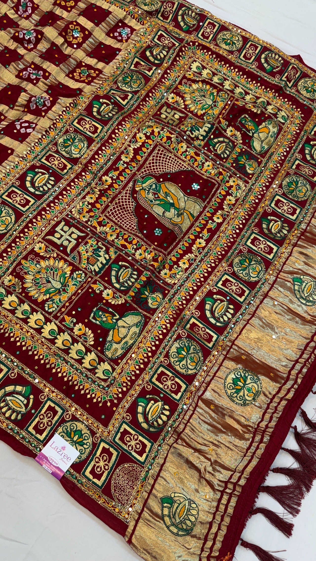 Traditional Gharchola Saree (C)