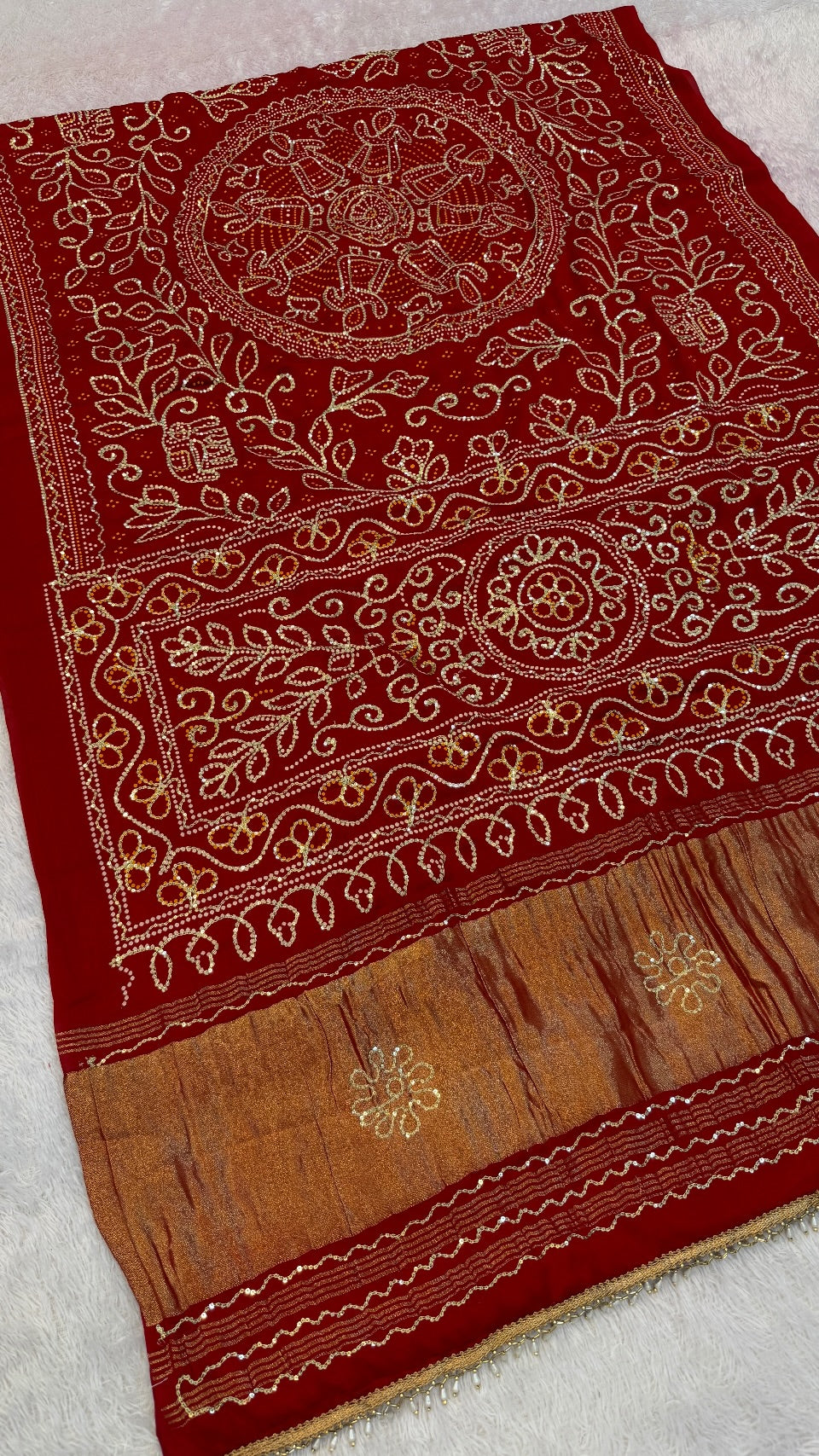 Svarna Saree :- Untouched & Sacred, Sudarshana Chakra