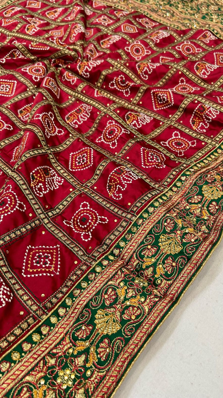 Gujarati Ghrachola Sarees