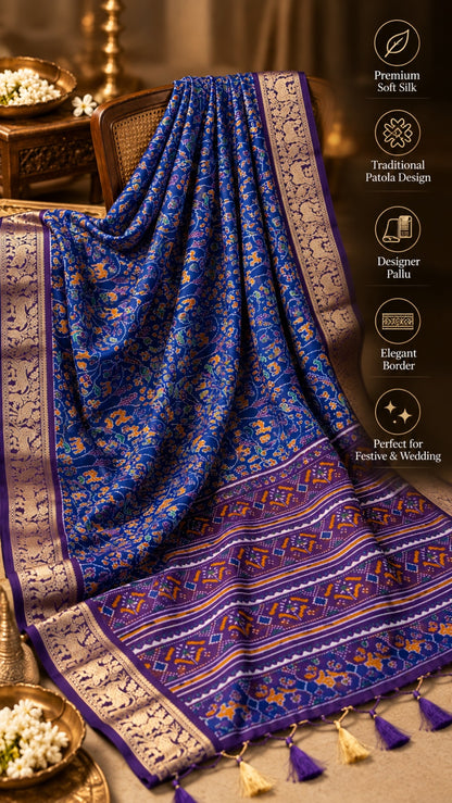 Indraneel Patola Saree : NF