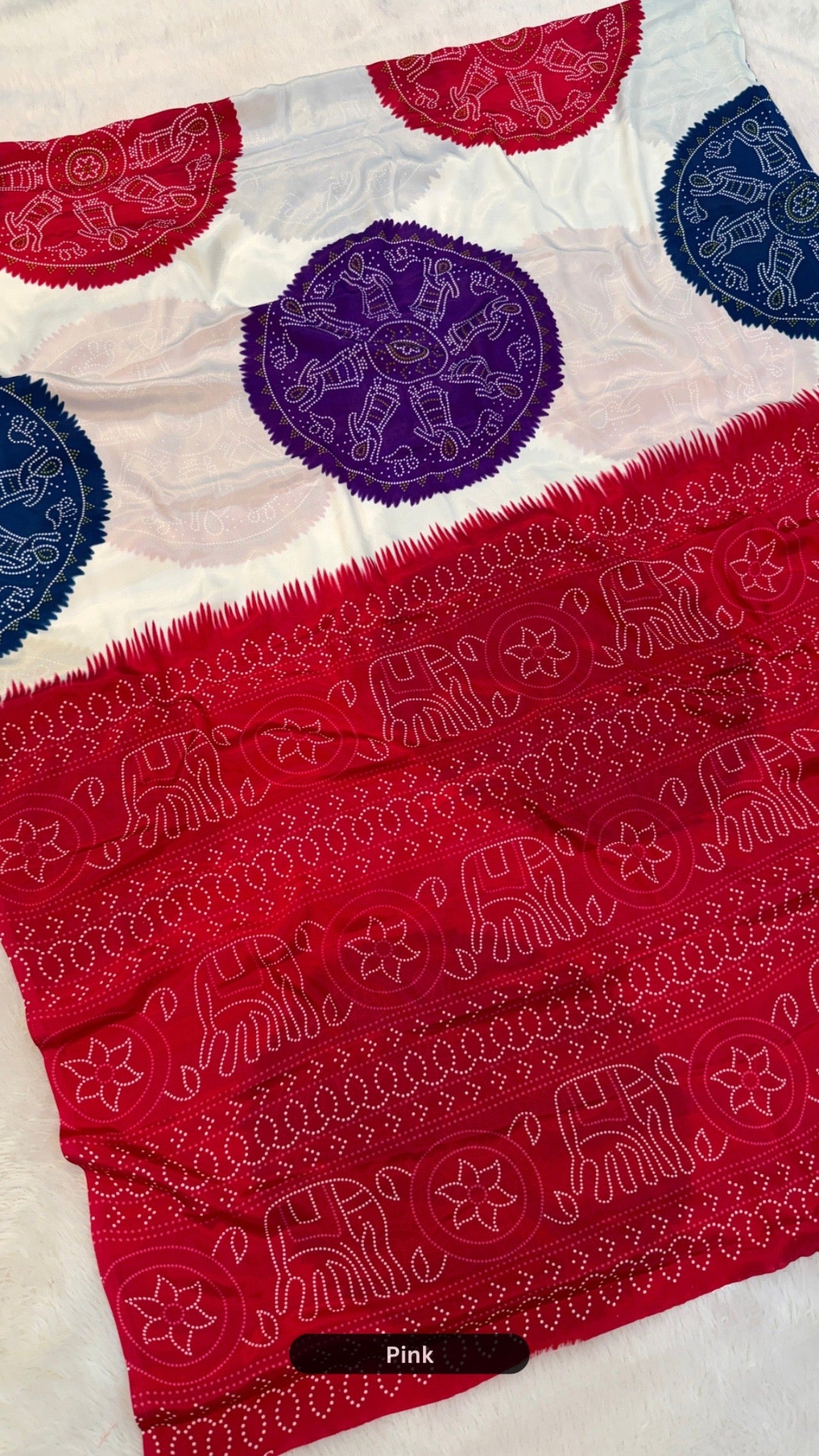 Kutchi Kusambo Saree (Most Trending)