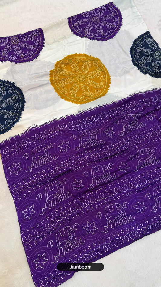 Kutchi Kusambo Saree (Most Trending)