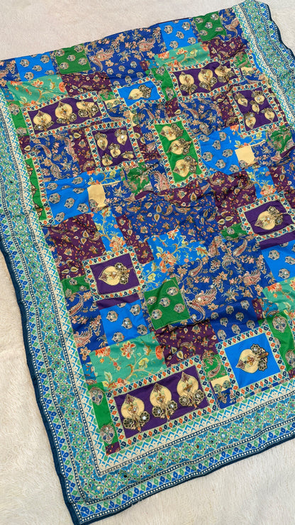 Sheesh Mahal Traditional Saree (1000+ Mirror)
