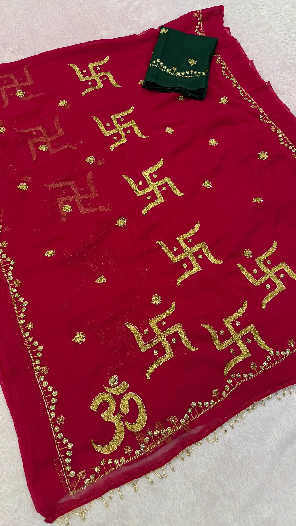 Shubh Mangalam Handwork Saree