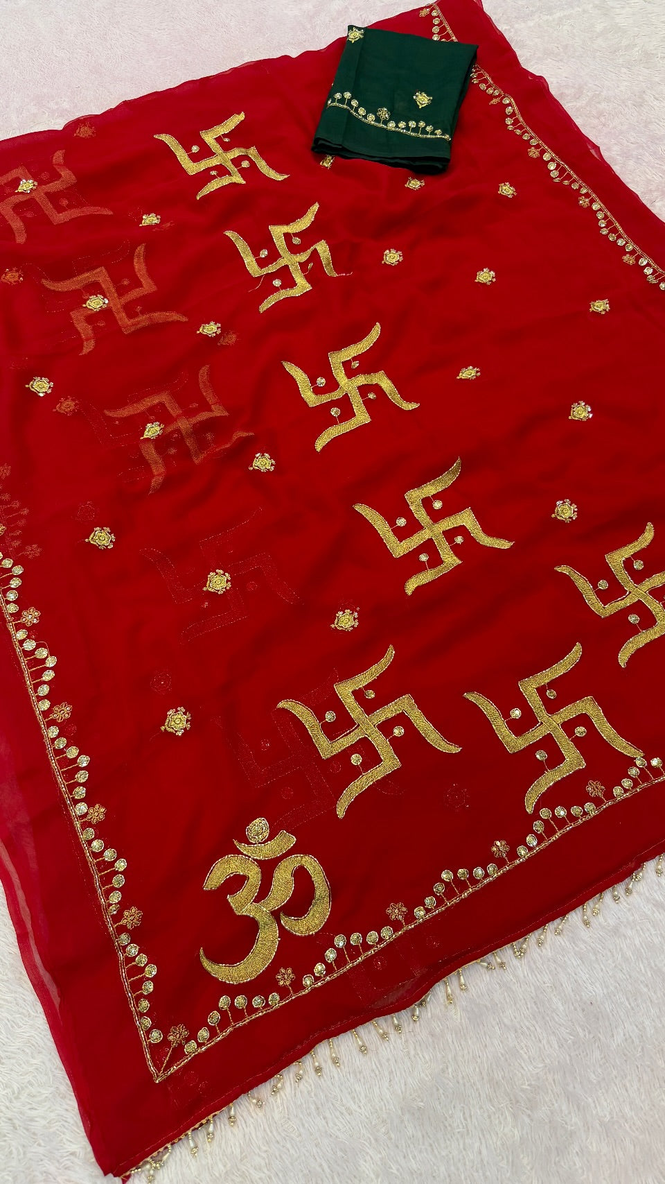 Shubh Mangalam Handwork Saree