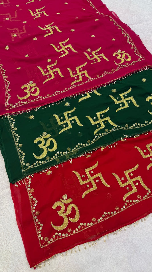 Shubh Mangalam Handwork Saree