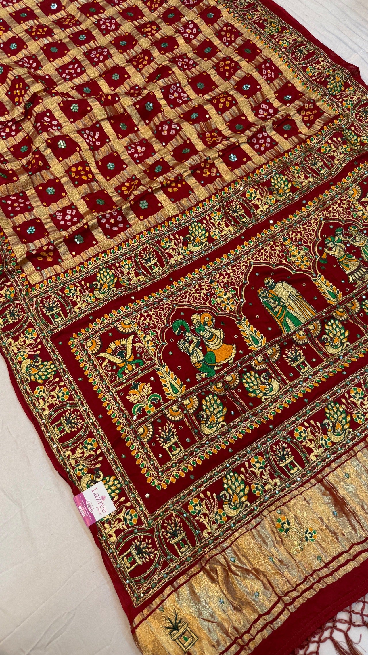 Traditional Gharchola Saree (A)