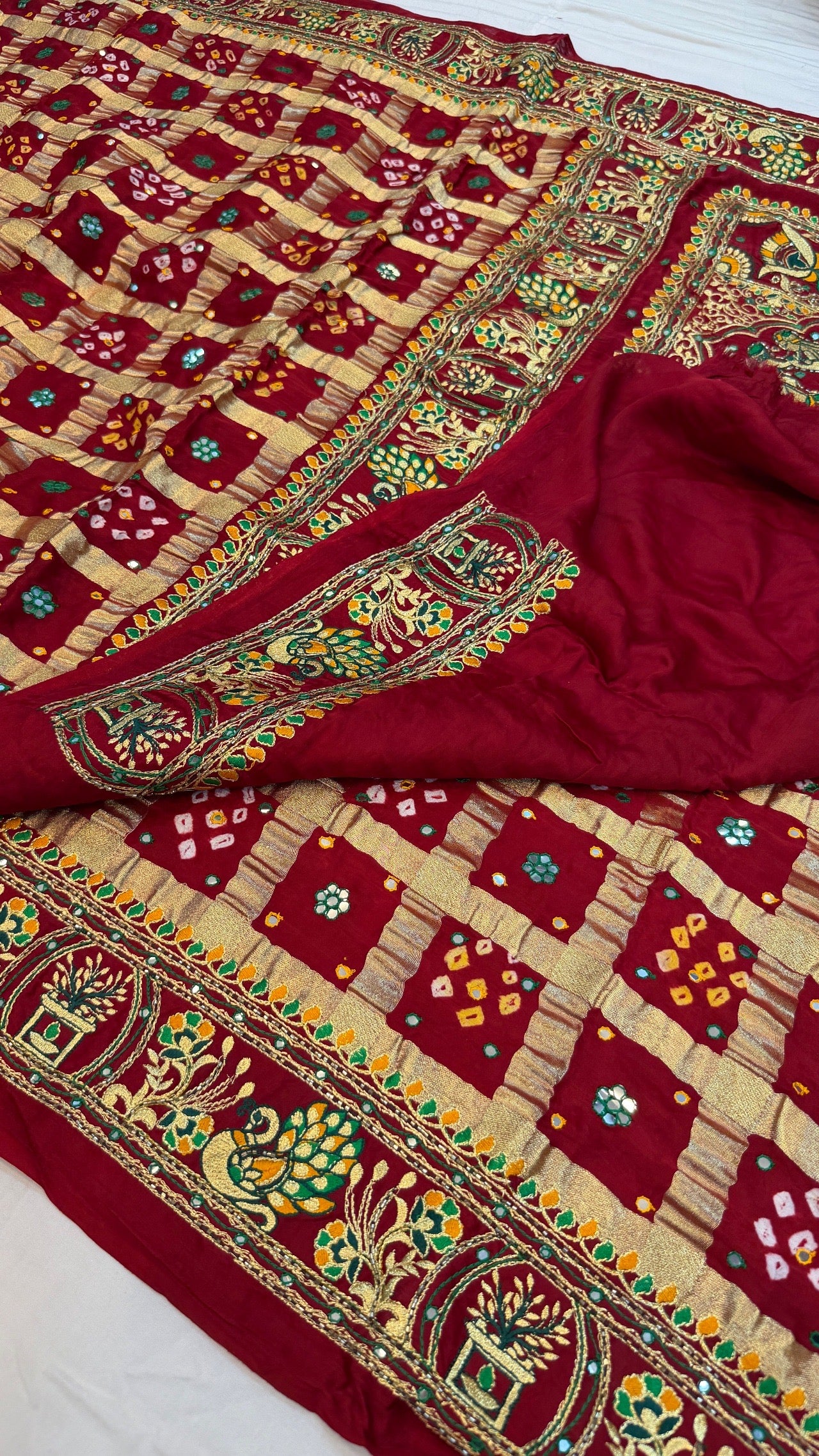 Traditional Gharchola Saree (A)
